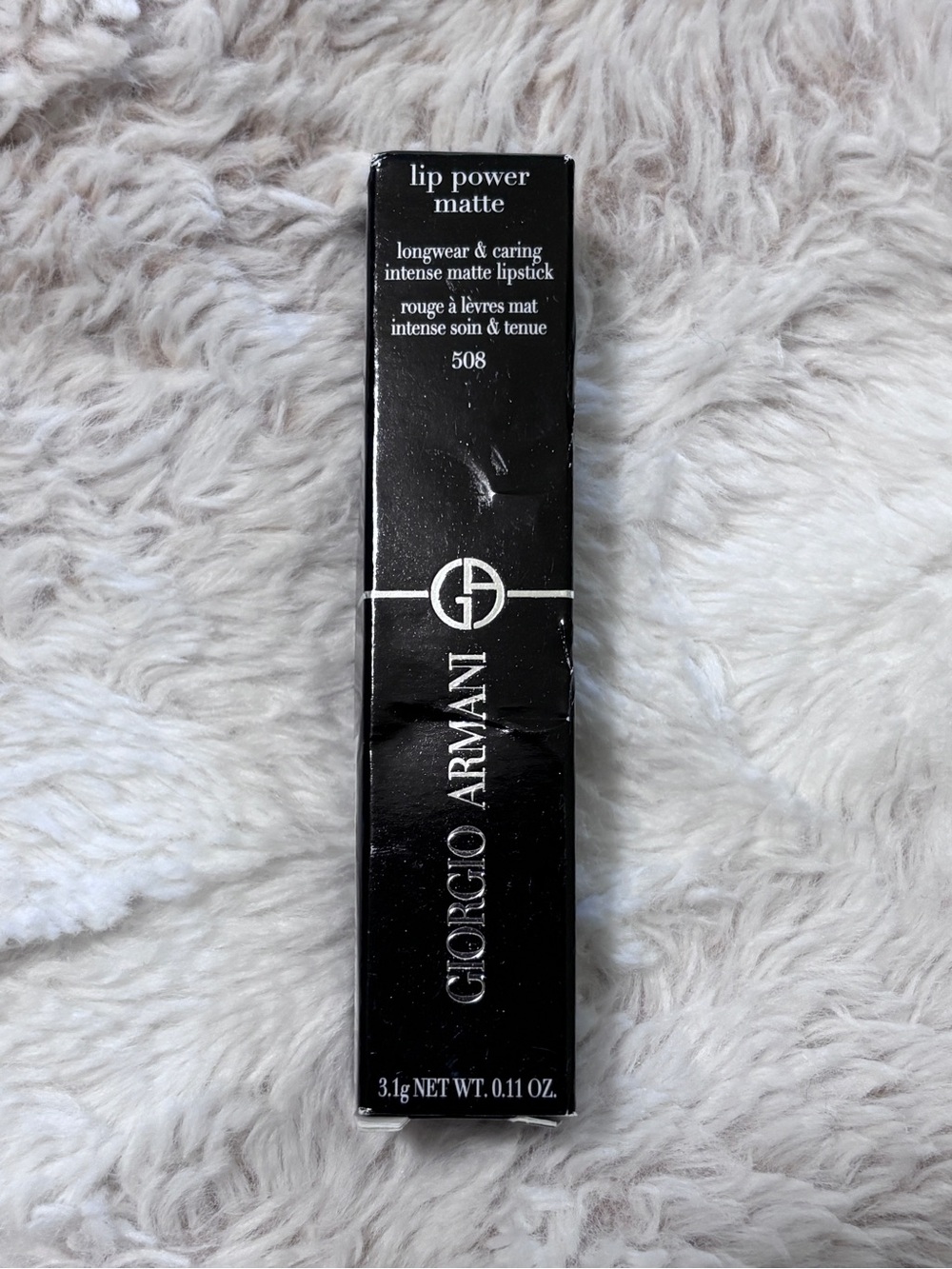 Giorgio Armani Lip Power Matte in Eccentric 508 - Picture 2 of 7